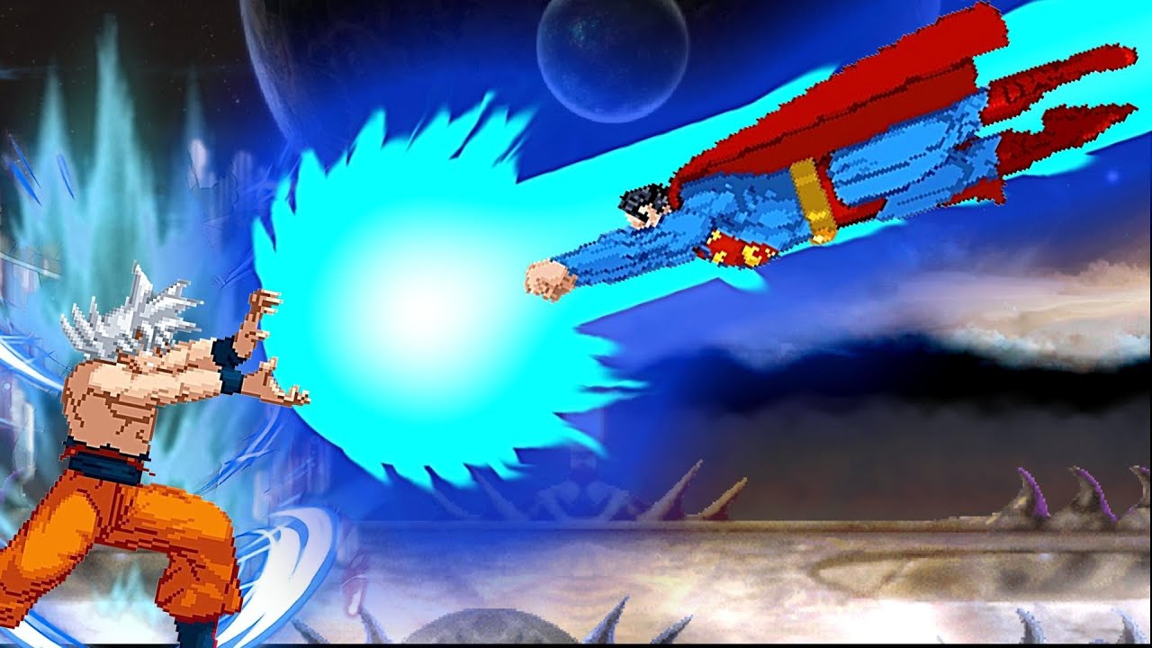 Super Son Goku Vs Super Man | Dream Fight!