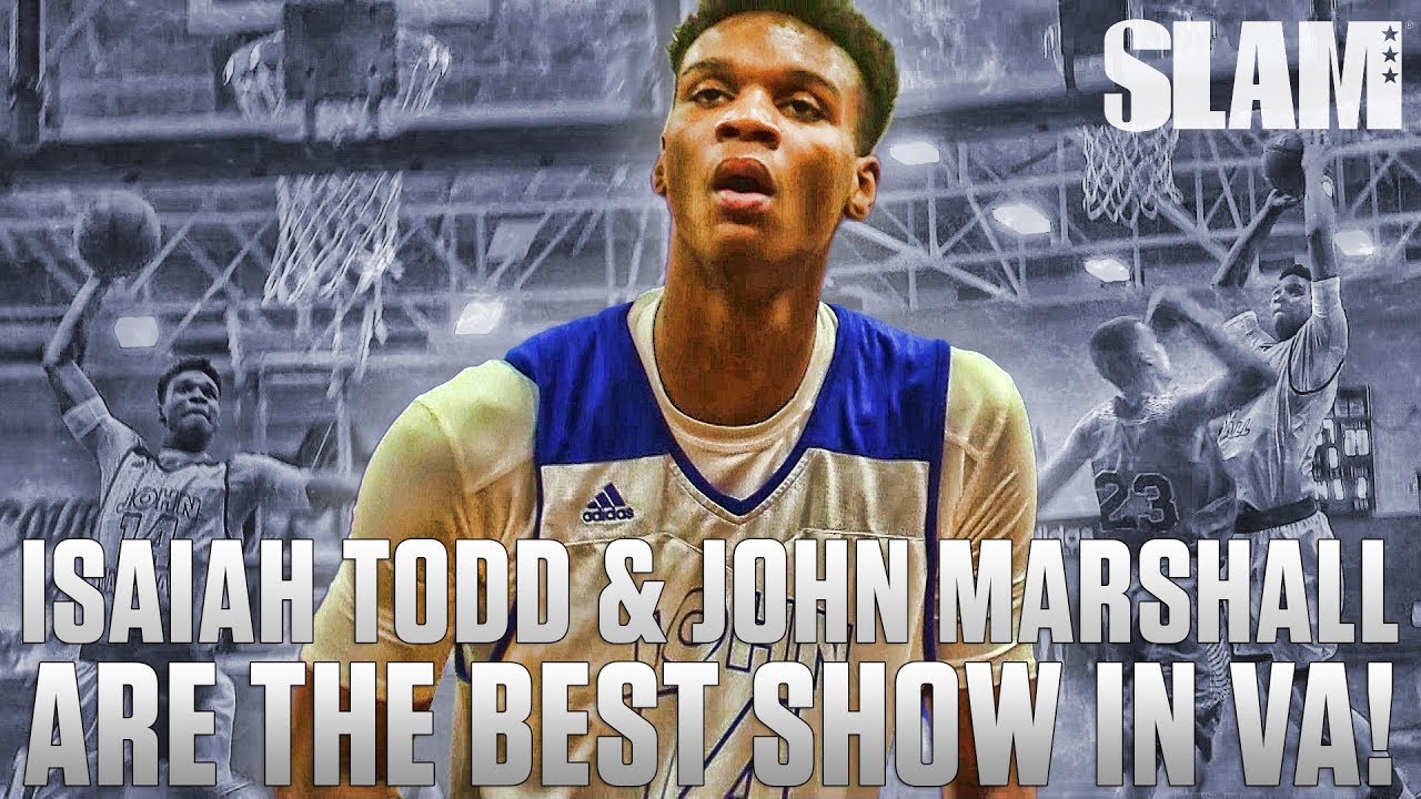 ESPN #1 Sophomore Isaiah Todd and John Marshall Are The Best Show in VA!