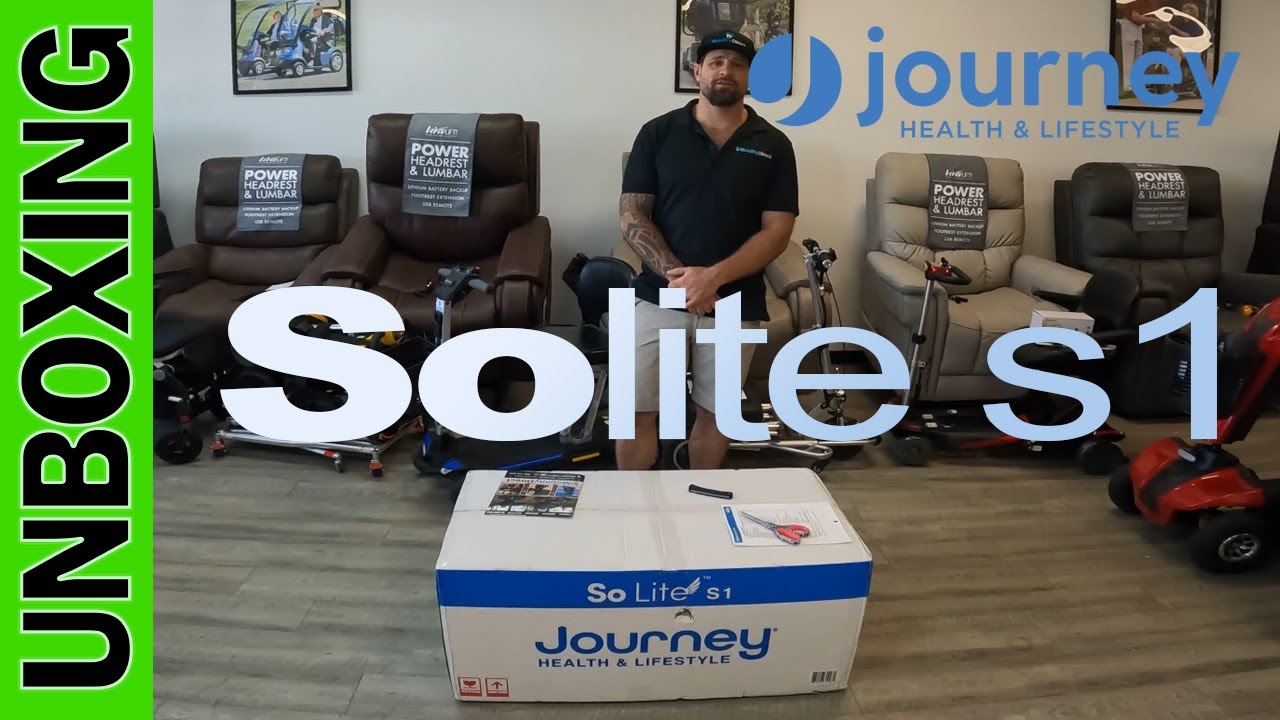 🛵Journey Health Solite S1 Folding Mobility Scooter