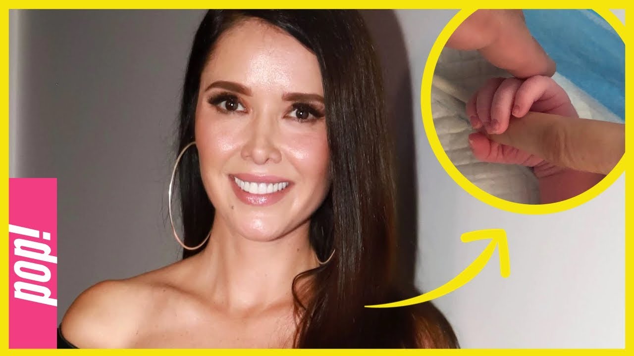 Marlene Favela se convirtió en madre