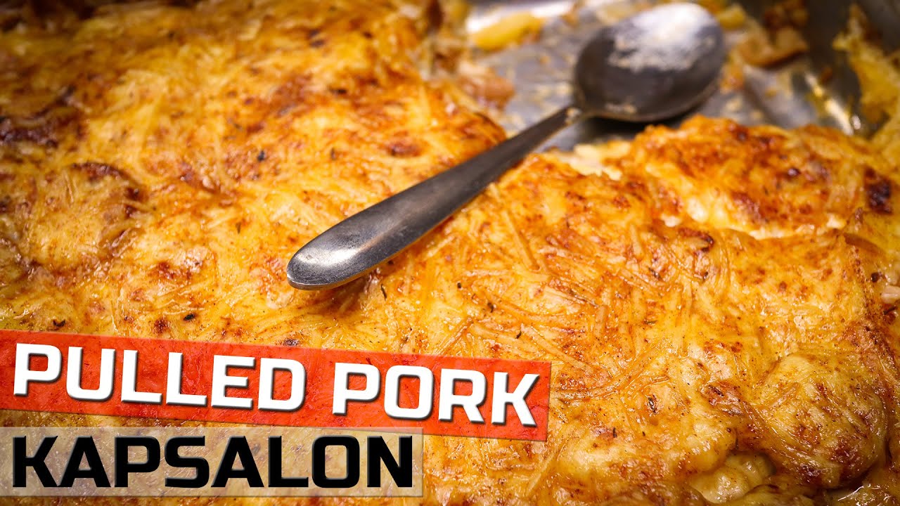 BBQ Kapsalon met Pulled Pork - Zelf een kapsalon maken op de BBQ