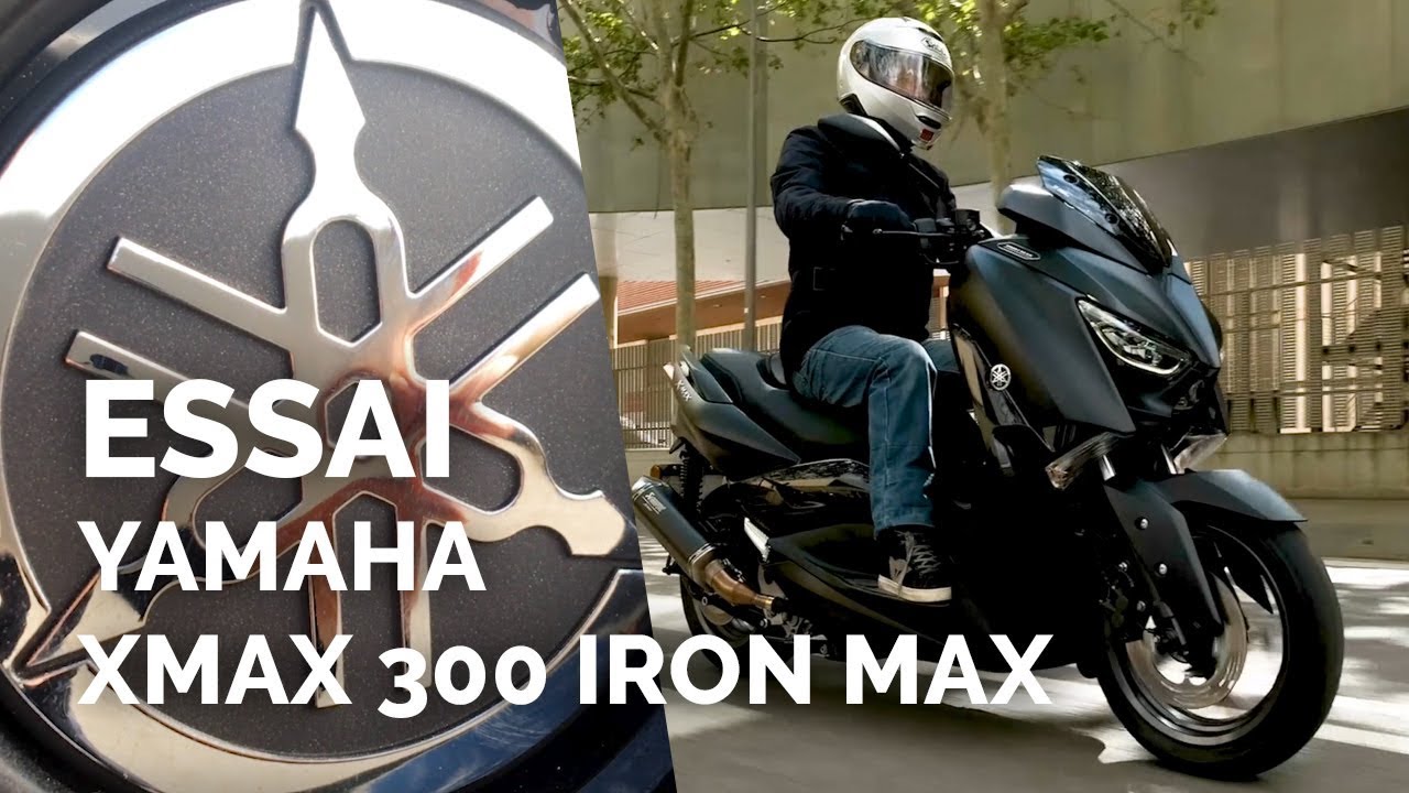 Essai scooter Yamaha Xmax 300 Iron Max