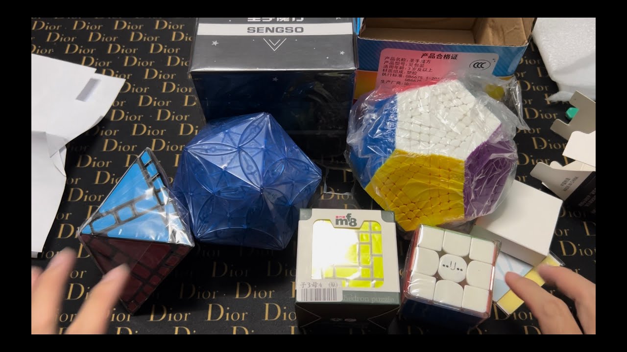 ZiiCube Unboxing - Various puzzles