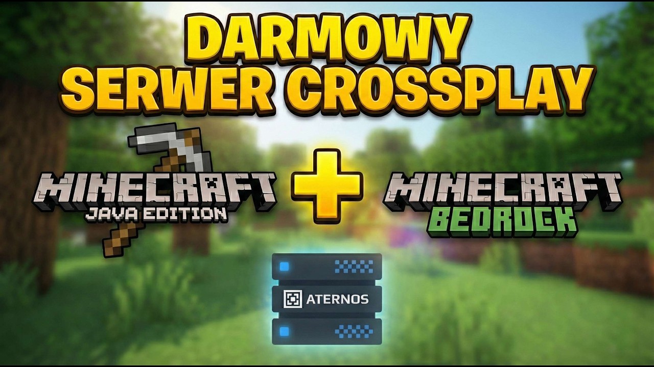 Jak stworzyć darmowy serwer Minecraft Crossplay (Java & Bedrock) Aternos