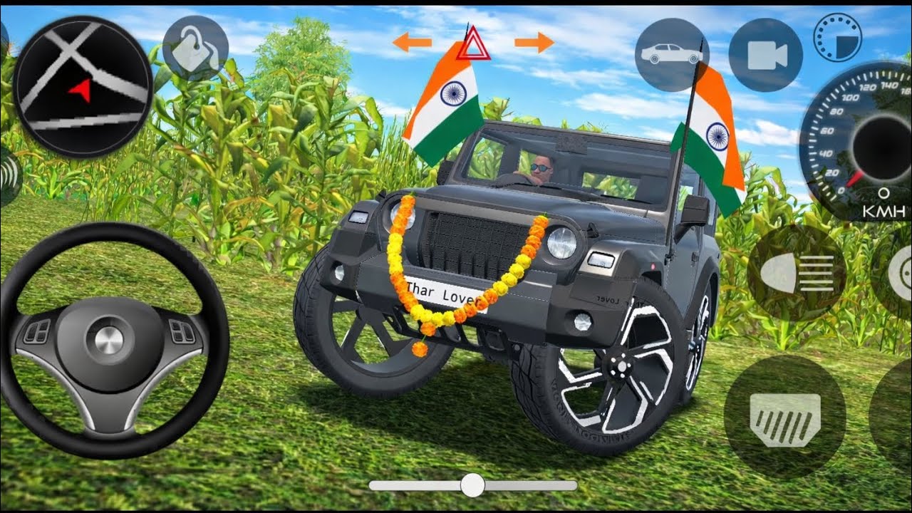Modified Mahindra Thar Car Games: Indian Cars (Gadi Wala Game) - Car Game Android Gameplay 2026