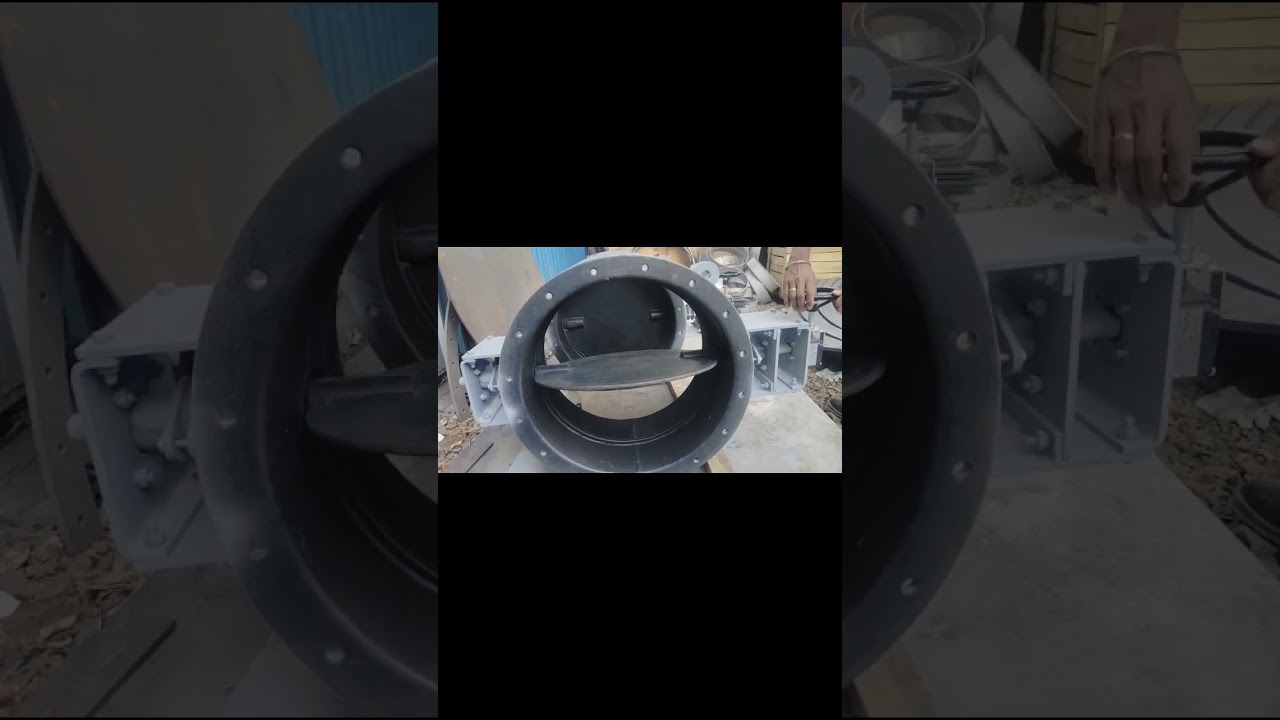 Single Flap Butterfly Damper 