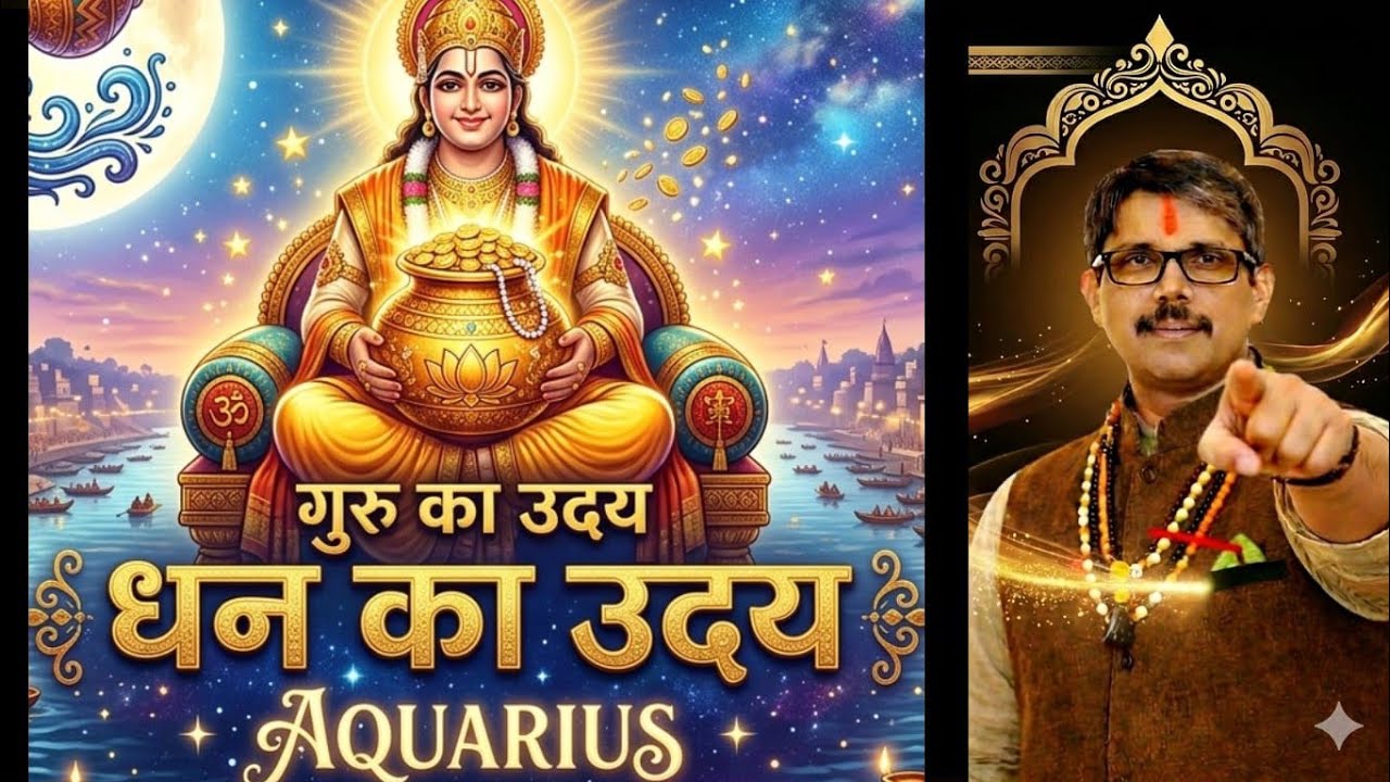 Kumbh Rashi Aquarius कुंभ राशि। गुरु का उदय । लाभ का उदय धन का उदय । 11 मार्च से ।भाग्य का नया खेल 