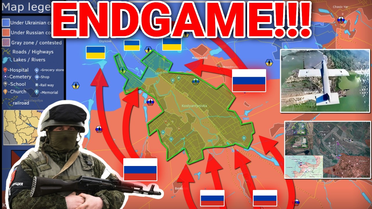 Putin Announces The Battle Is Over As The Kostyantynivka Endgame Explodes [4 July 2026]