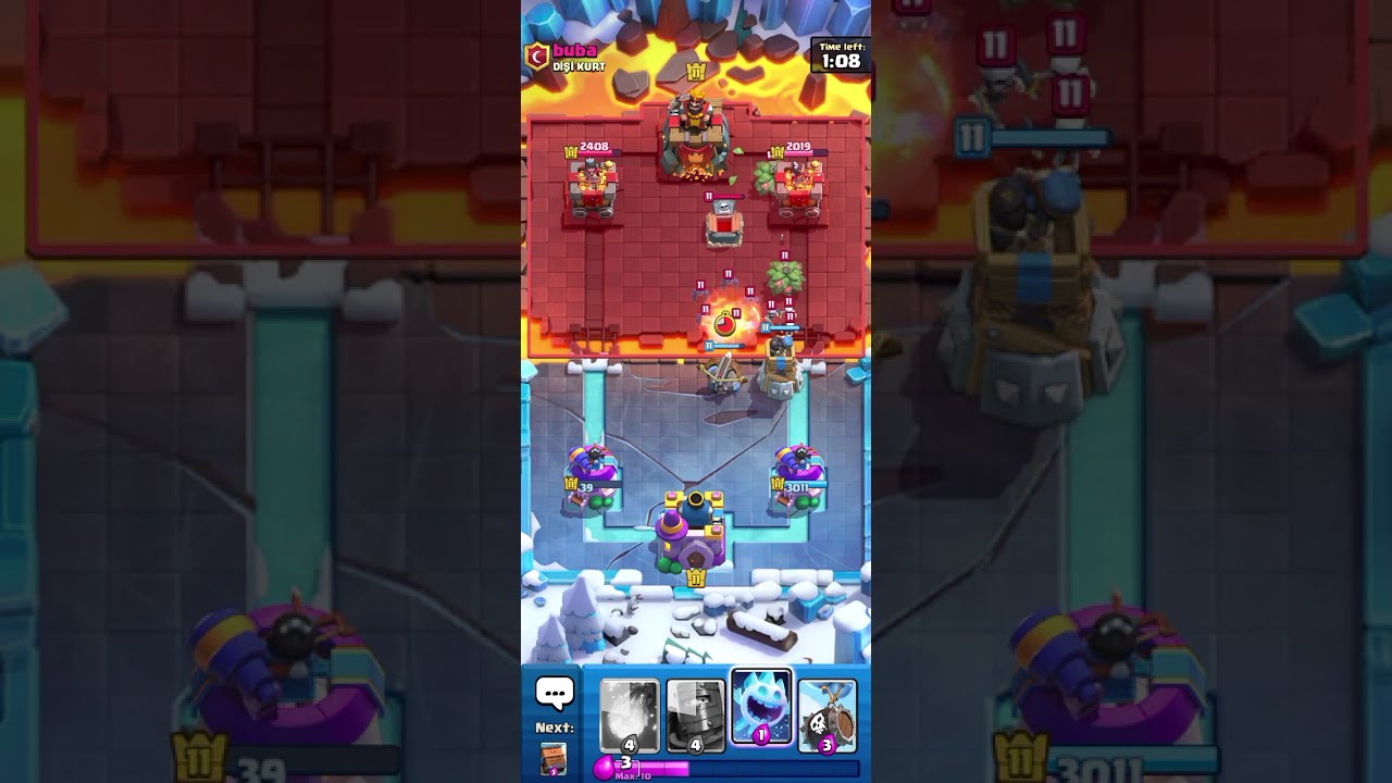 Playing with random decks in clash royale #3