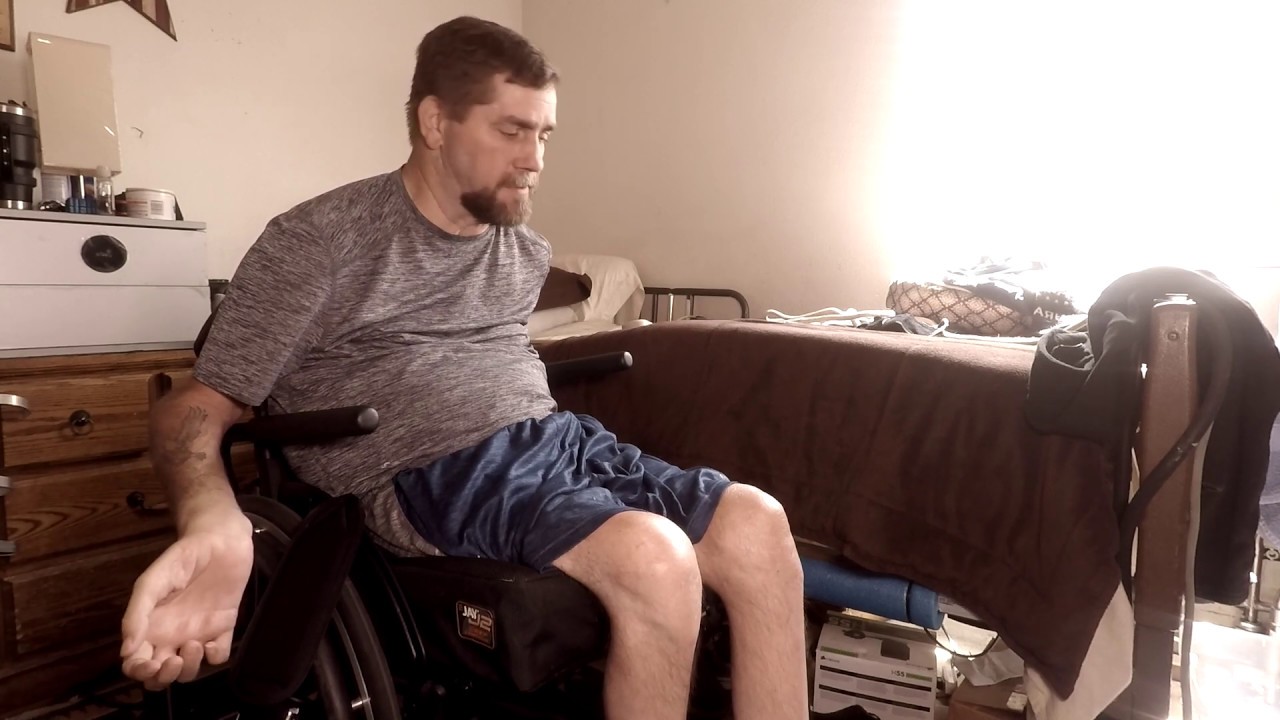My Quad Life - C6 Quadriplegic Manual Wheelchair Transfer with Slide Board - No Triceps