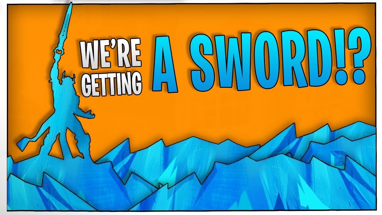 Fortnite - We're getting a sword!? - December 2018 | DrLupo