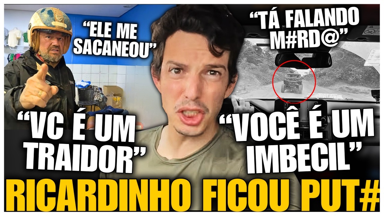 CLIMÃO! RICHARD ACUSA ACF DE TRAIÇÃO NA EXPEDIÇÃO E ELE SE REVOLTA AO VIVO