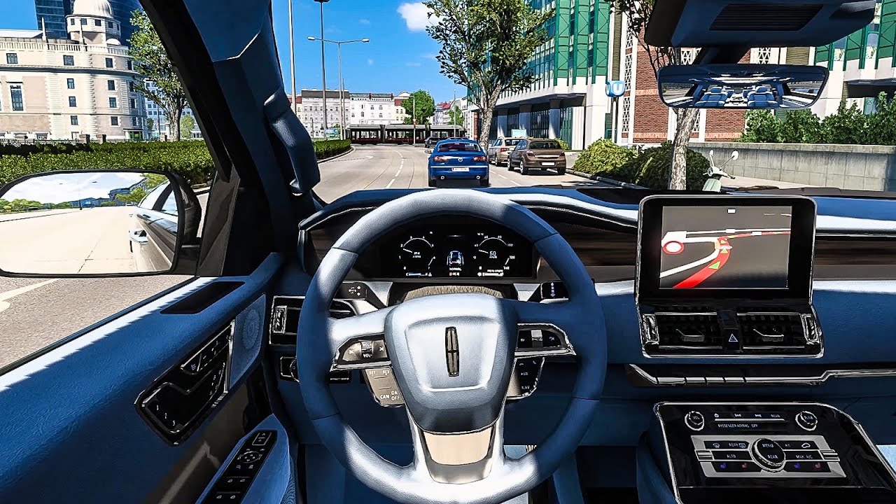 2020 Lincoln Navigator - Euro Truck Simulator 2 [Steering Wheel Gameplay]
