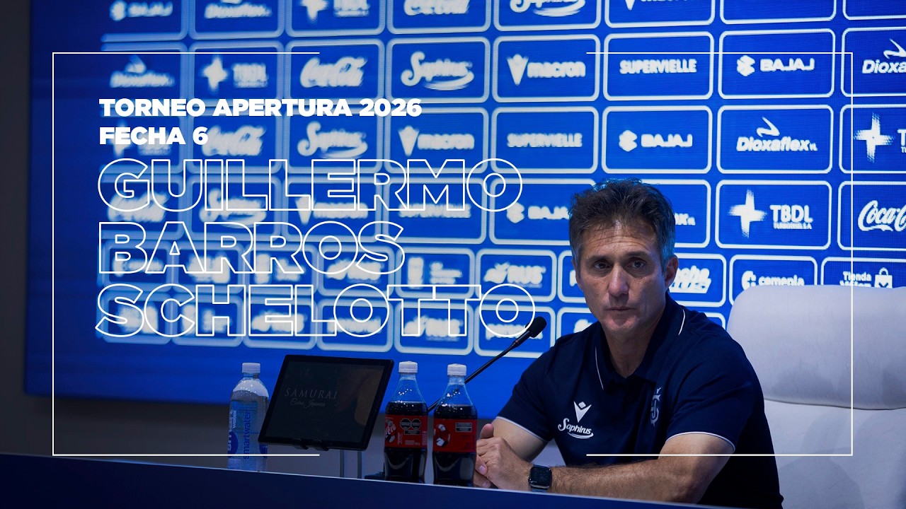 Conferencia de prensa de Guillermo Barros Schelotto