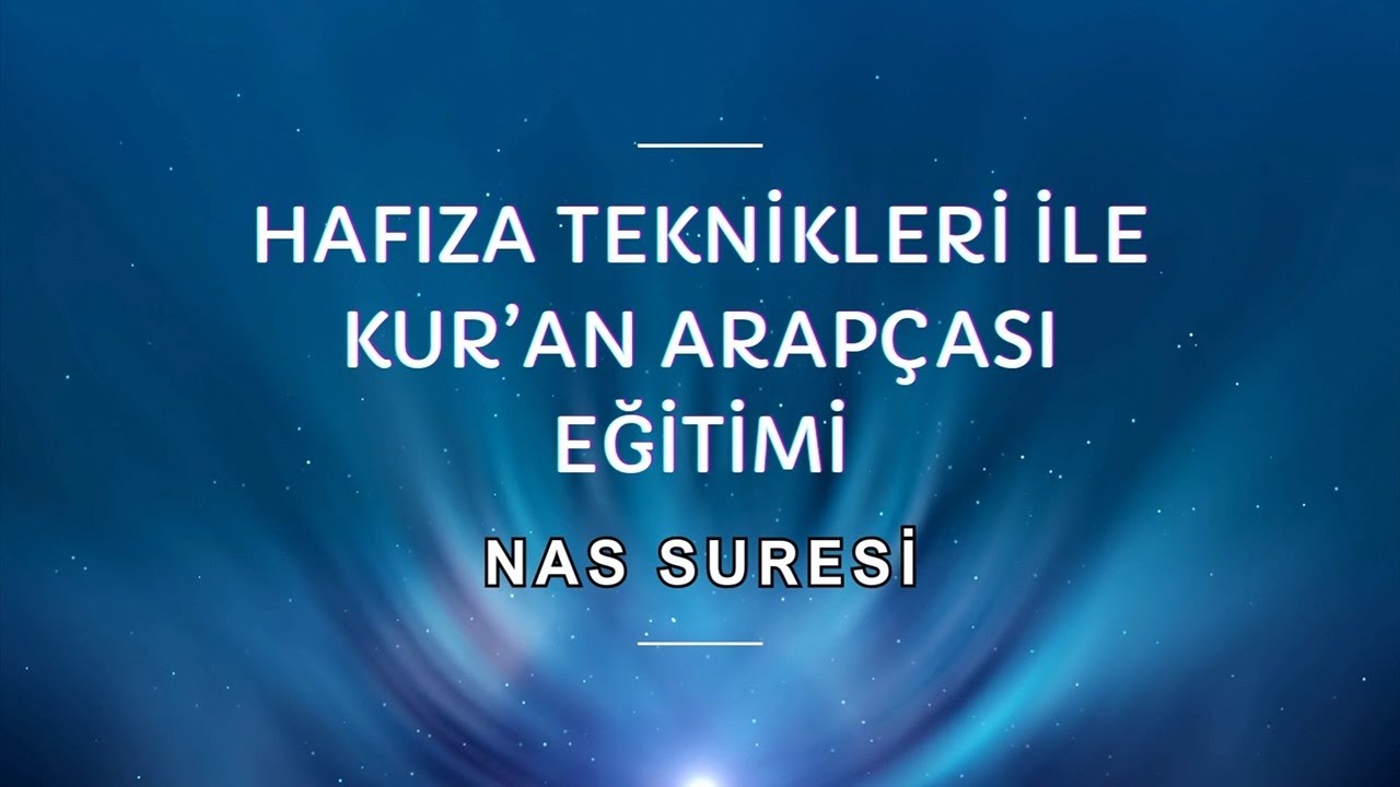 Nas Suresi - Kırık Meal Tahkik Dersi - Sinan YILMAZ