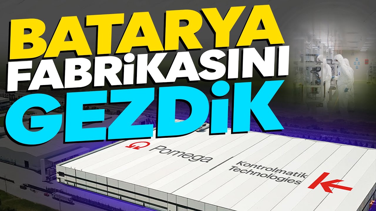 TÜRKİYE'NİN İLK LFP BATARYA HÜCRE Giga Fabrikasını Gezdik! | 