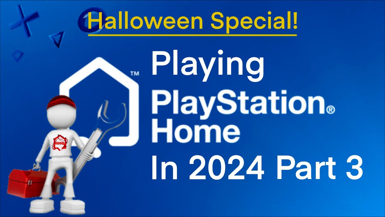 Playing PlayStation Home in 2024 Part 3. Halloween Special!