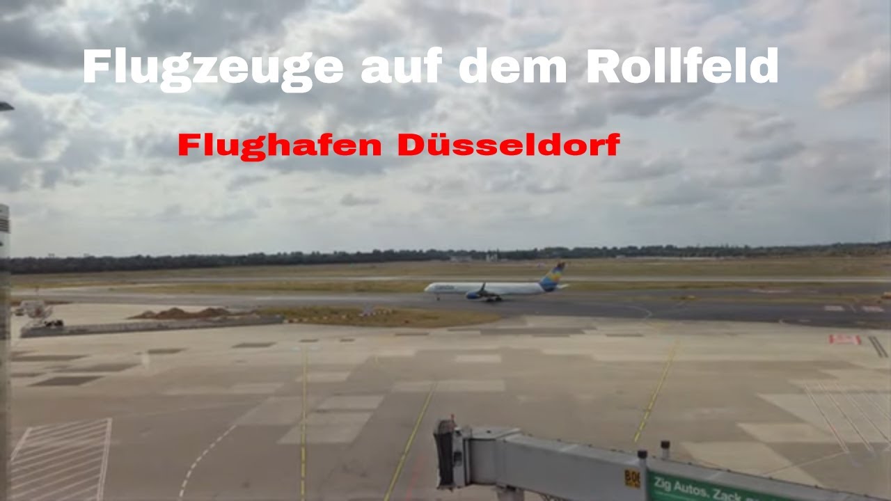 Flughafen D&uuml;sseldorf Rollfeld