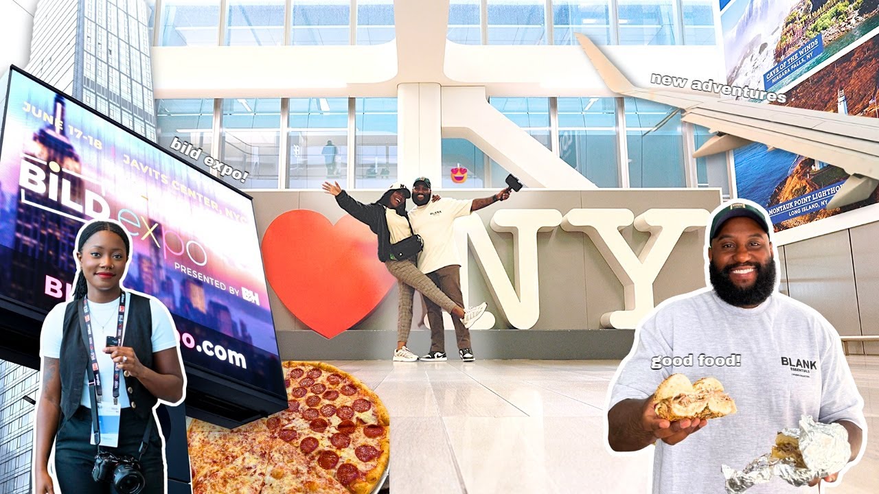 They Flew Us to NYC?! 🥹 | BILD Expo Vlog + Food, Tech & Fun!