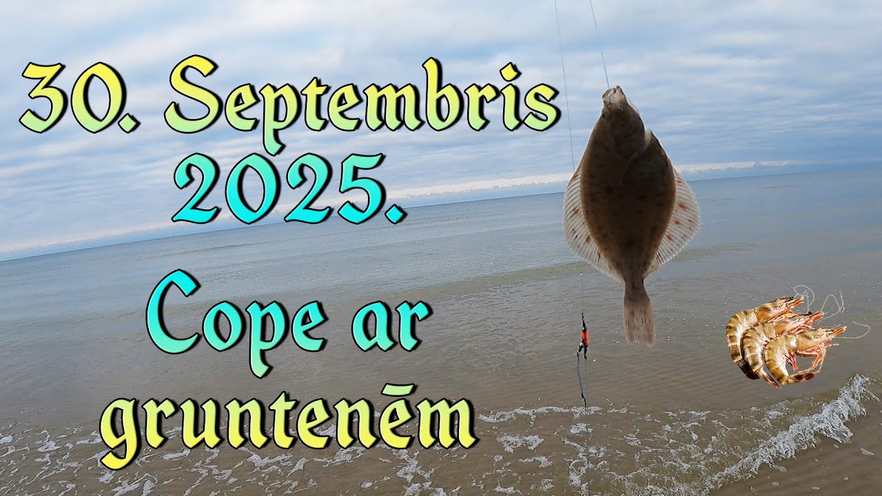 Cope Jūrā ar gruntenēm - 30.09.2025.
