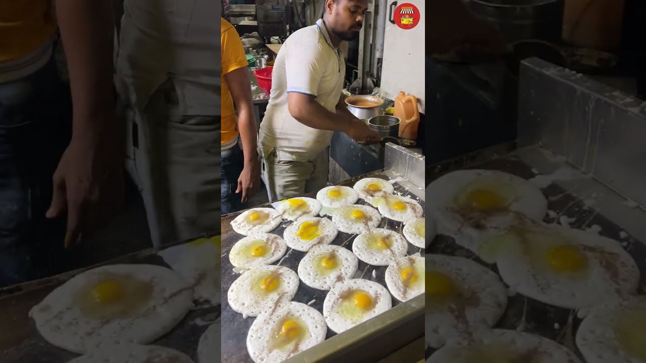 Very unique egg dosa of Chennai - Street Food 💢 