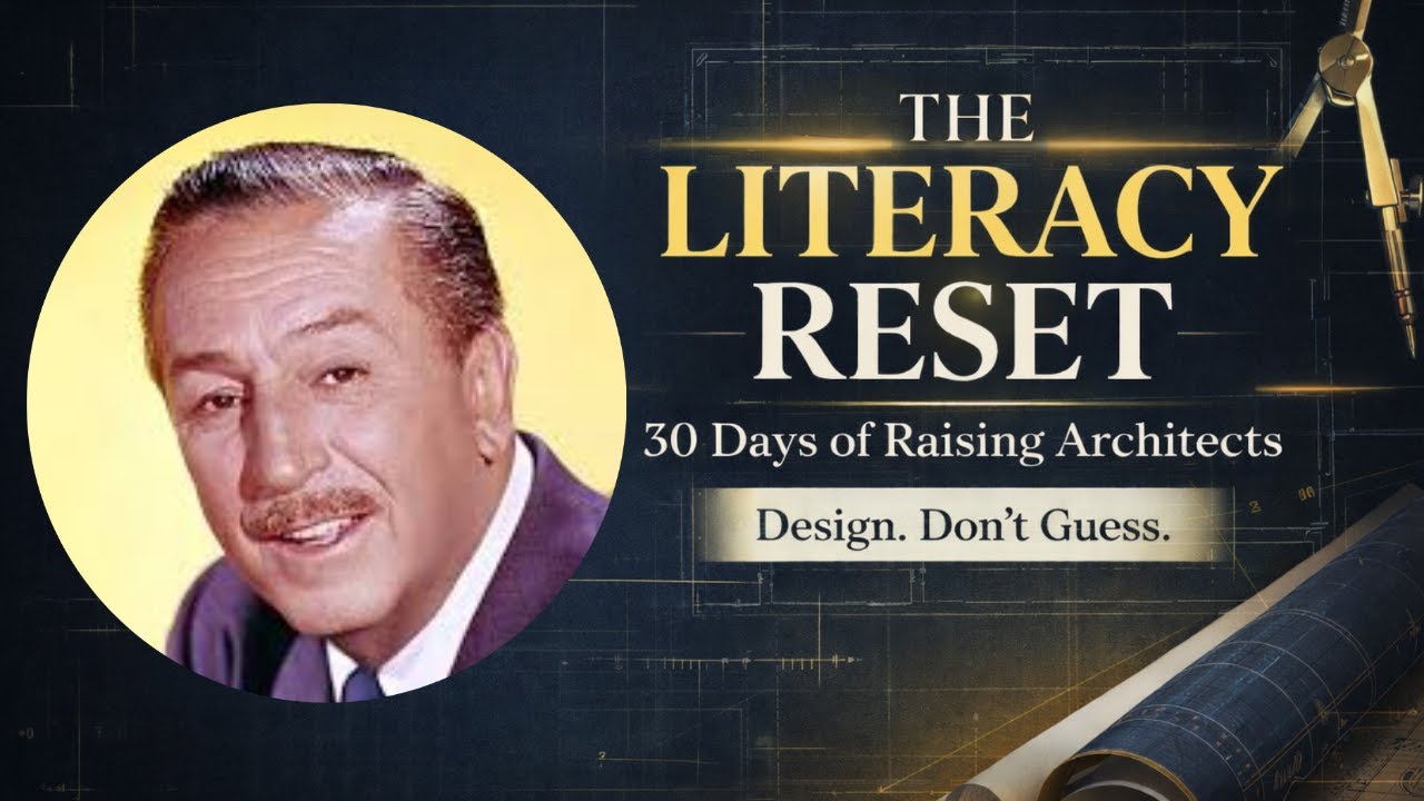 Why Walt Disney’s Creativity Required Strict Literacy & Structure| The Literacy Reset