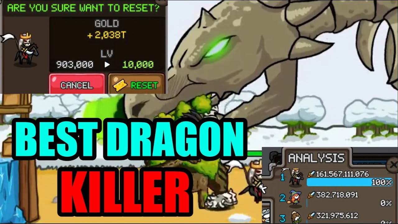 The Secret Best Dragon Killer In Grow Castle