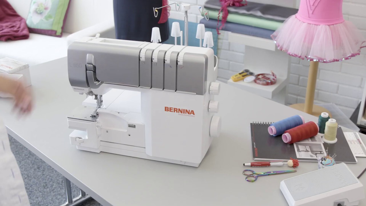 Die ersten Schritte mit der Overlock BERNINA L850. BERNINA Nähcenter Iseli