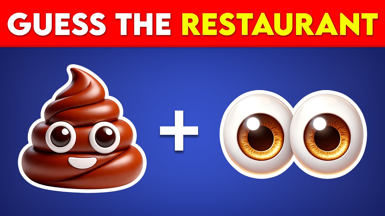 Guess The Fast Food Restaurant and Food By Emoji? | Emoji Quiz 2026