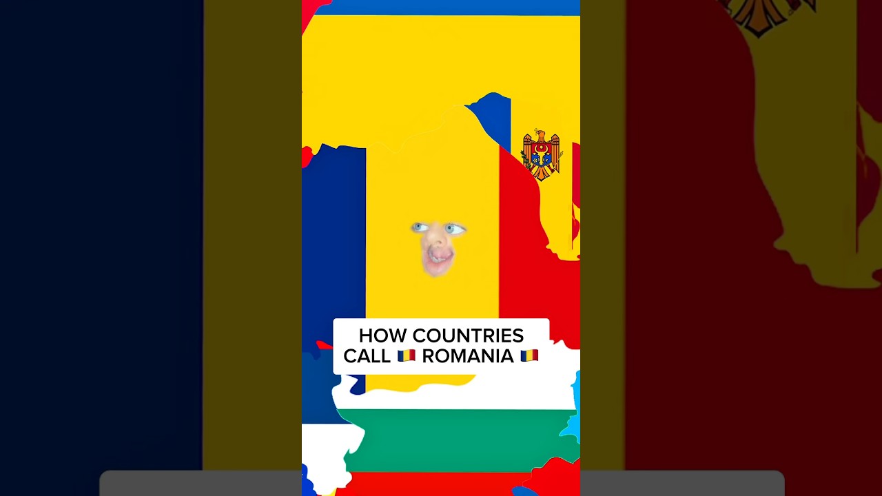 How does your country call 🇷🇴ROMANIA🇷🇴? 🤔 #languagelearning #english #humor #languages