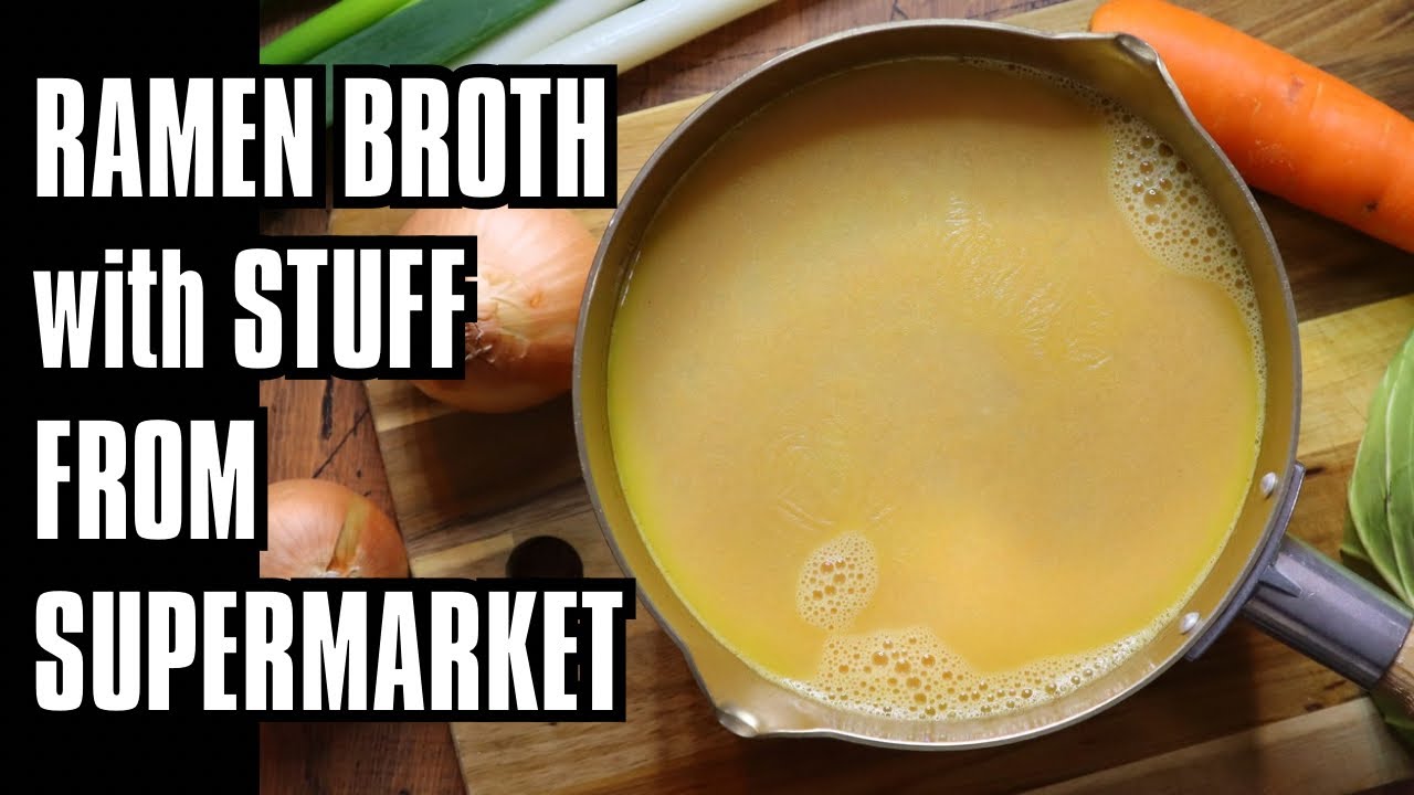 RAMEN BROTH | Easy but Pro Quality