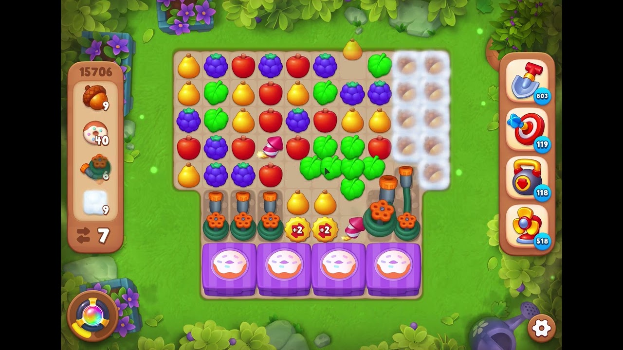 GardenScapes Level 15706 no boosters 
