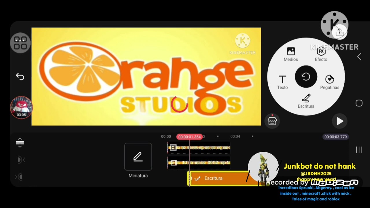 orange studio logo speedrun kinemaster