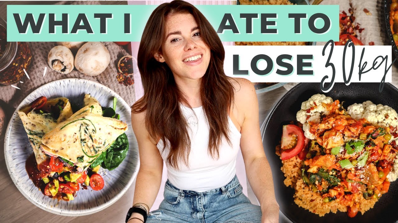 🍳 What I Ate In A Day To Lose 30kg // Breakfast, Lunch & Dinner On A Calorie Deficit