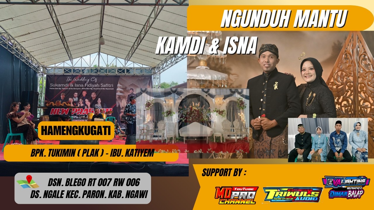 🔴LIVE NEW PRASASTI CAMPURSARI // NGUNDUH MANTU Bg. KAMDI & Rr. ISNA // 14 FEBRUARI 2026