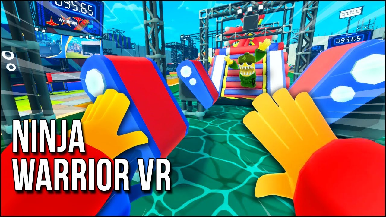Ninja Warrior VR | Прорываюсь сквозь полосы препятствий, раскрывая своего внутреннего ниндзя