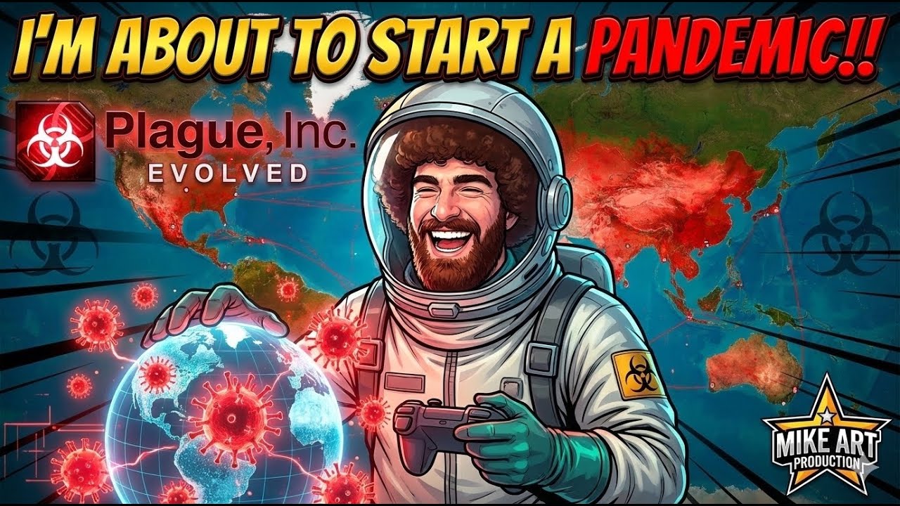 I'M ABOUT TO START A PANDEMIC!! - Mike Art Production Streams
