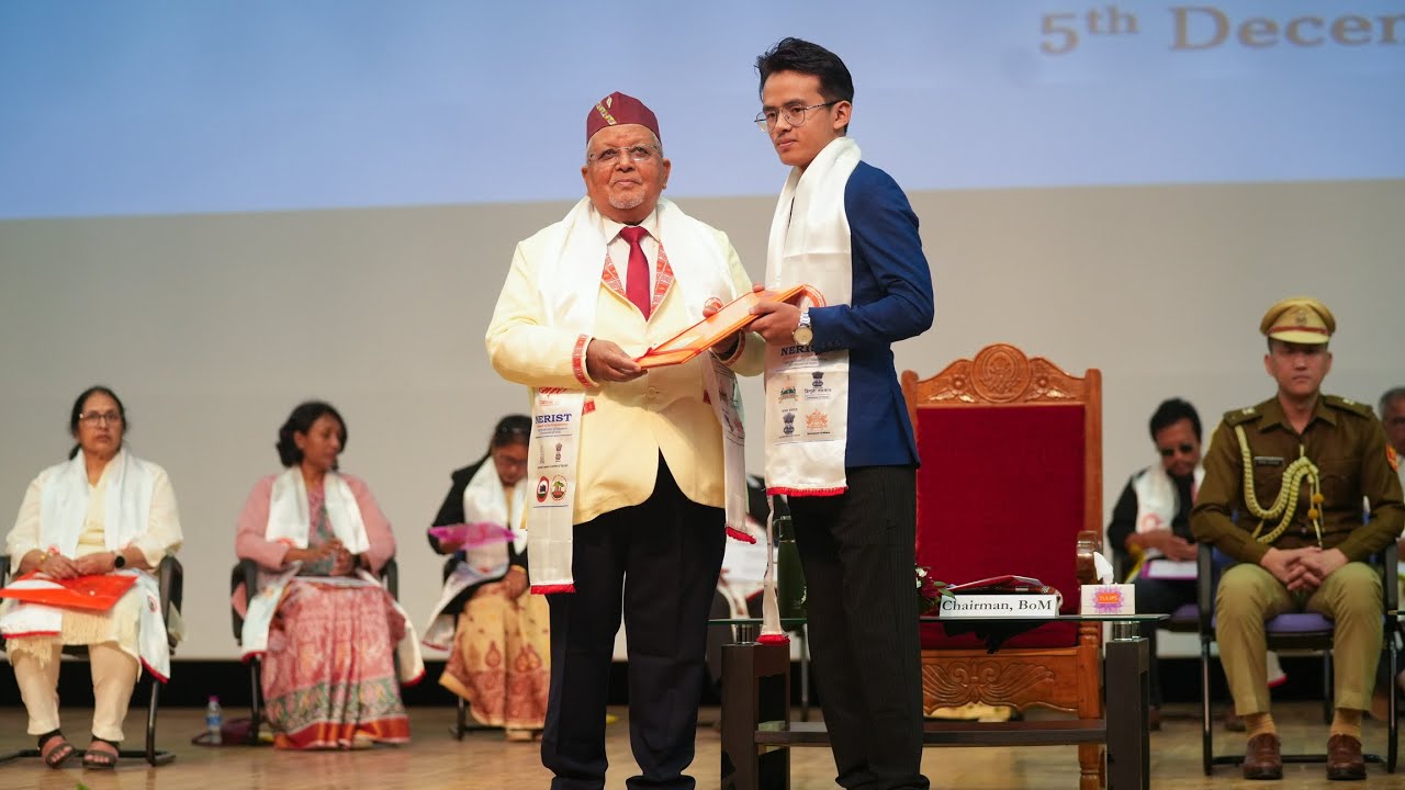 NERIST's 10th Convocation Practice Day in Silver Jubilee Hall @Shongmuvlogss #nerist #neristcampus