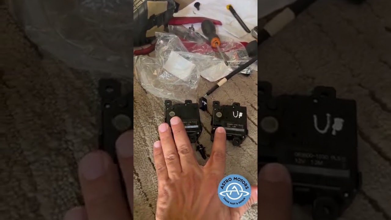 حل مشكلة دفع هواء المكيف اذا لم تحل بالبرمجة #لاندكروزر #تويوتا