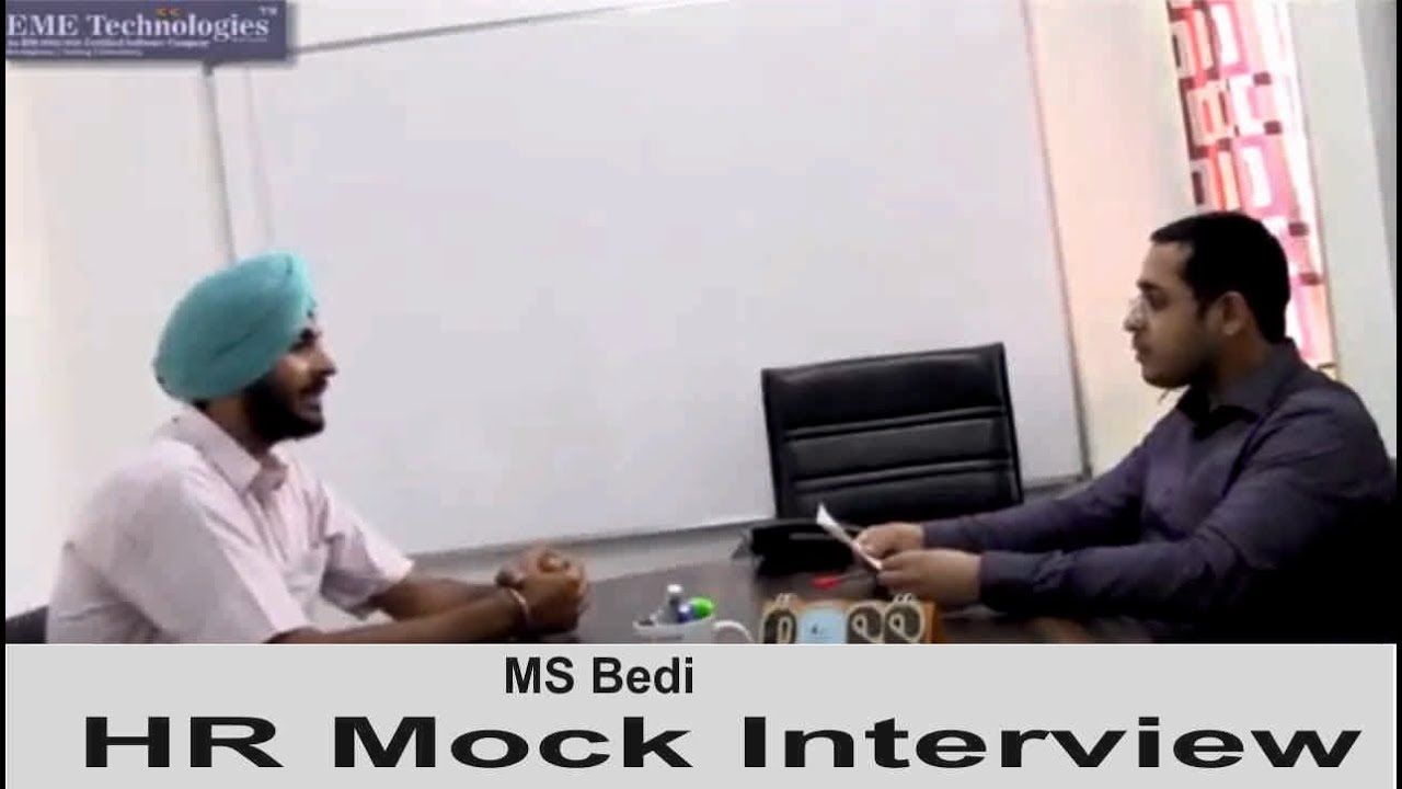 MS Bedi Mock Interview | EME Technologies