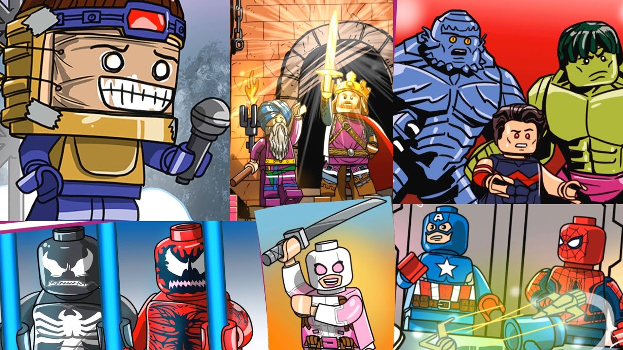 Lego marvel super Heroes 2 - все 10 миссий Гвенпул