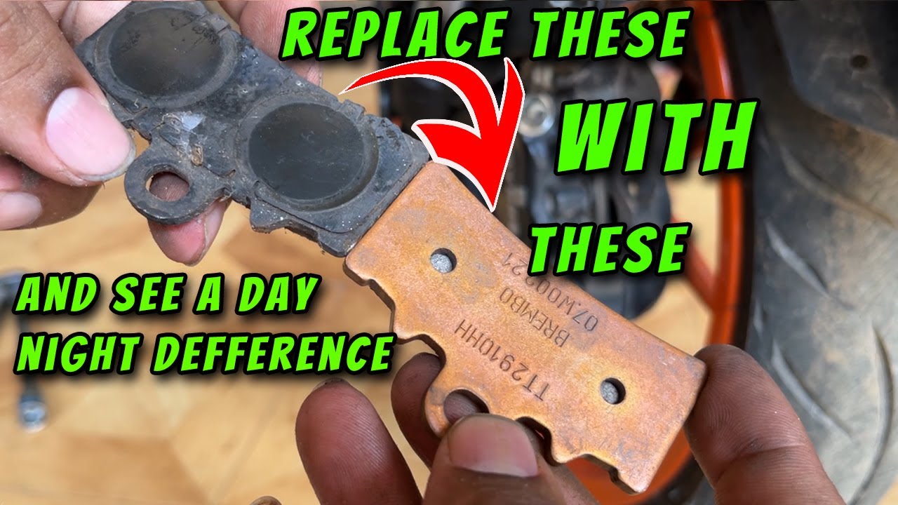How to Replace KTM RC390/200/250/125 Front Disc Brake Pads | Step-by-Step Guide | English