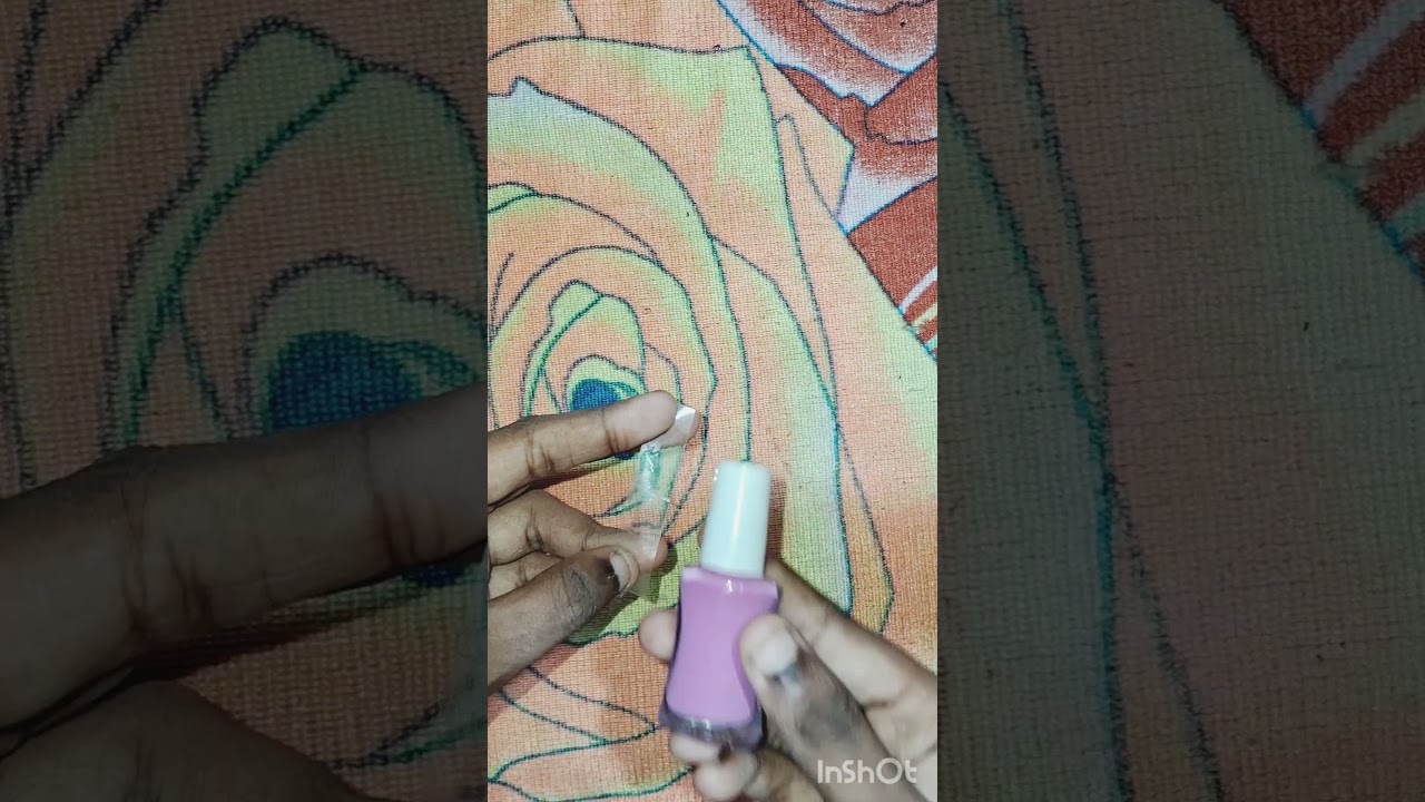 DIY Fake nails💅😍 0 cost#shorts#craft