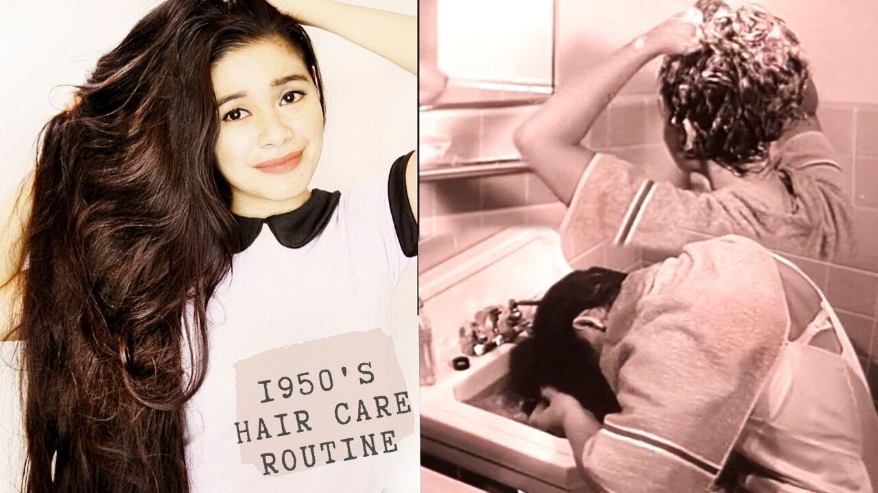 I Tried Following a 1950's Hair Care Routine & This Happened... Beauytklove