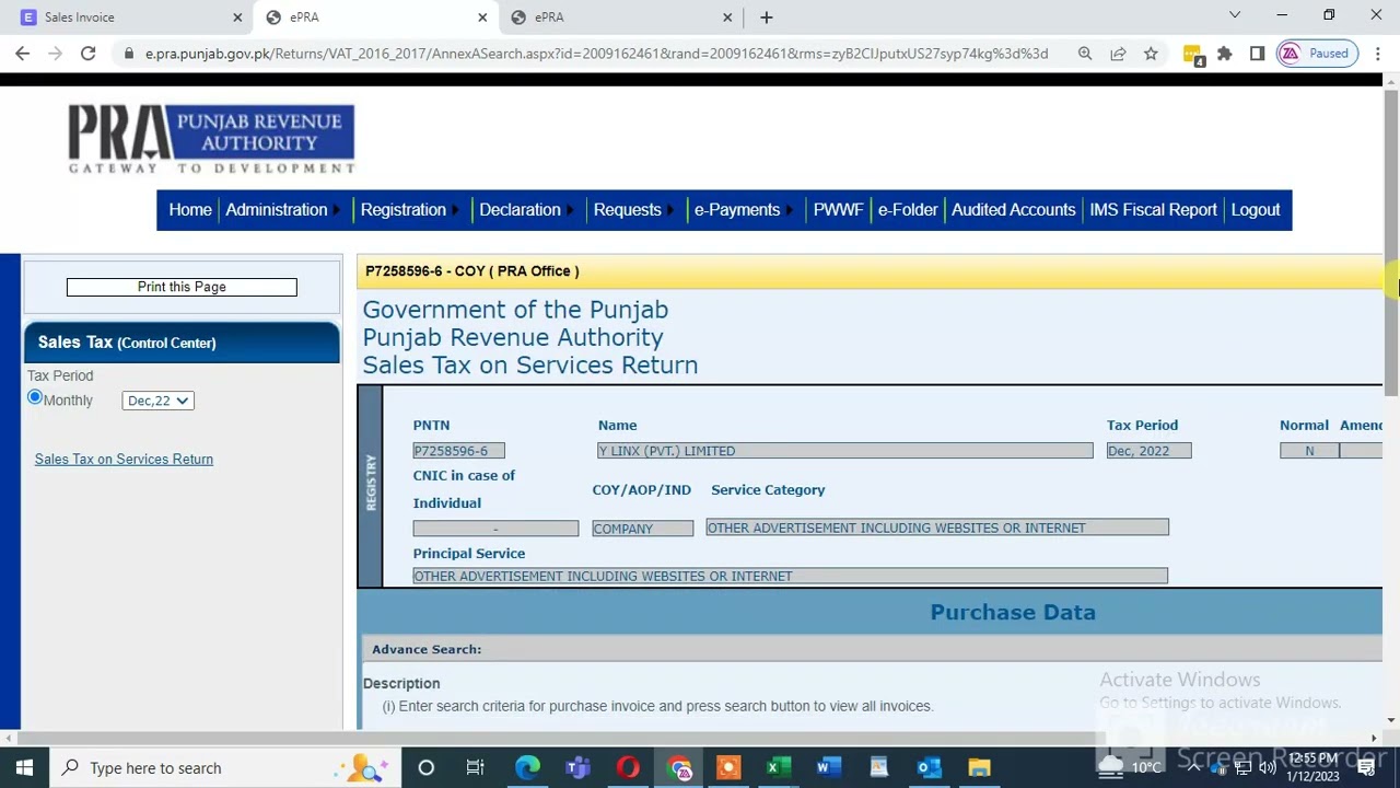 How to upload Annexure A Data in PRA Monthly Return I Purchase data load in PRA return 2023