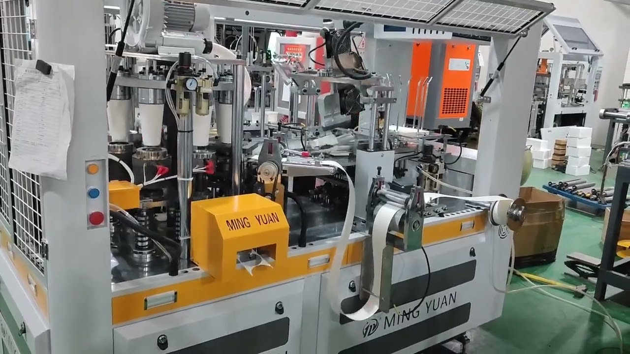 Sharing a video of a paper cup machine from a Jordanian customer.#papercupmachine