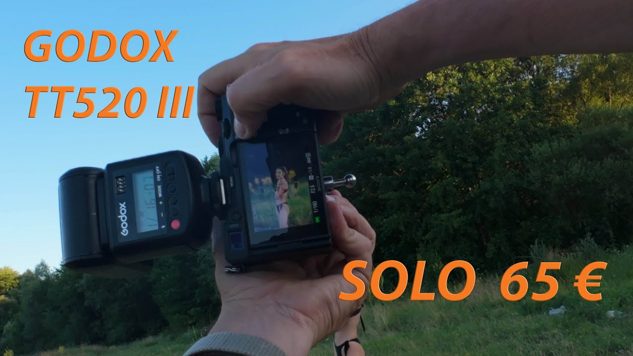 Godox TT520III: Il Flash Economico e Compatto per Ogni Emergenza