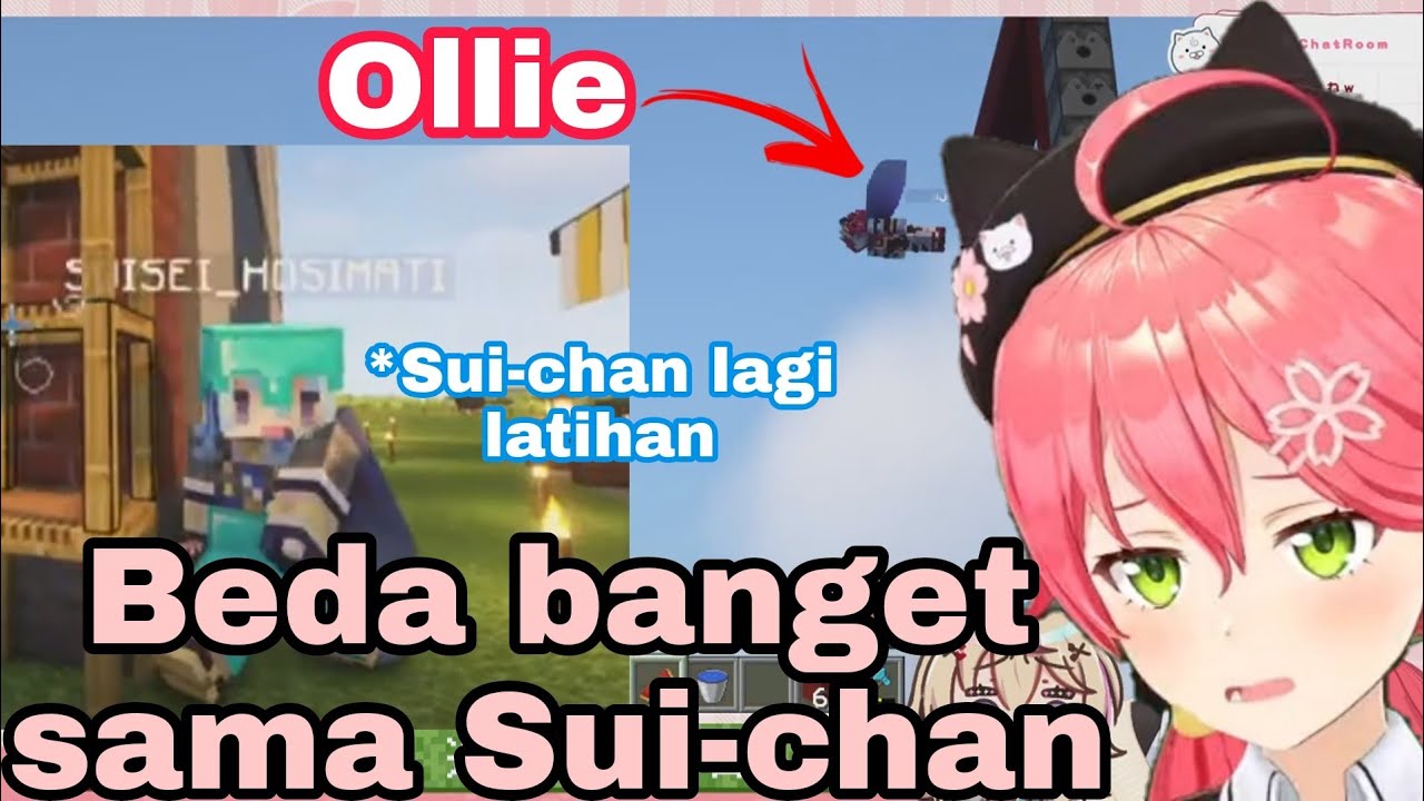 「Hololive」Ollie yang cepat belajar dan Suisei yang belum bisa terbang