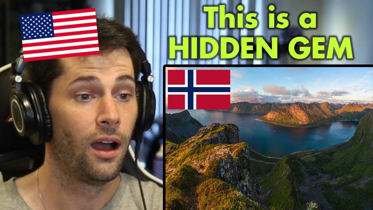 American Reacts to the TOP 10 Must See Places in Norway