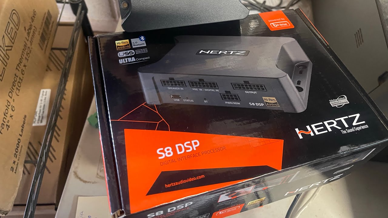 Nvs Audio’s full review and walkthrough of the New Hertz S8 motorcycle dsp .